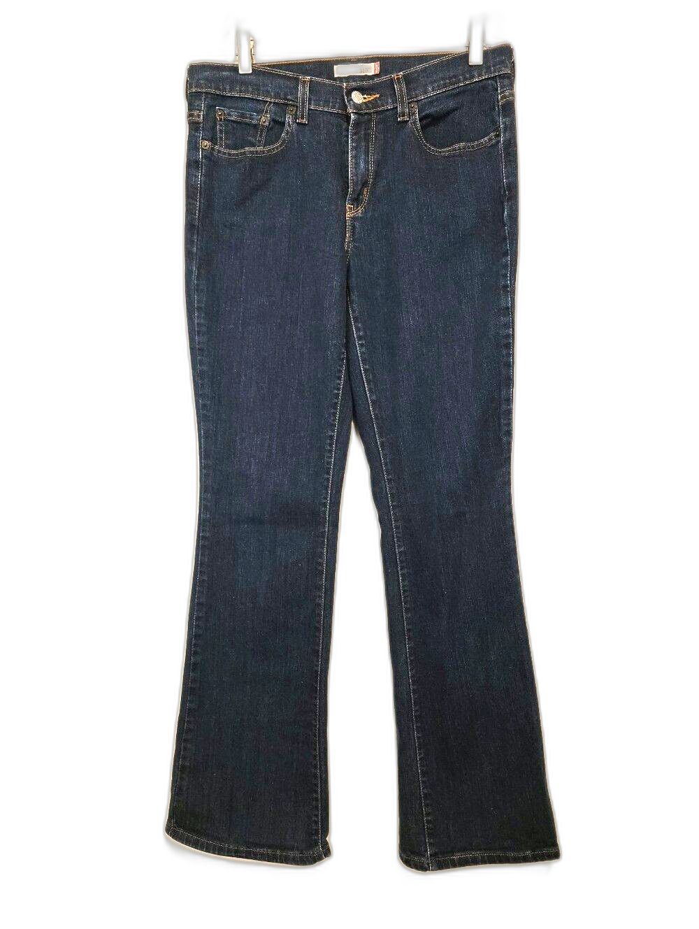 Levis 515 Bootcut Jeans Dark Blue Western Women's 8 Medium